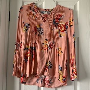 women’s floral shirt